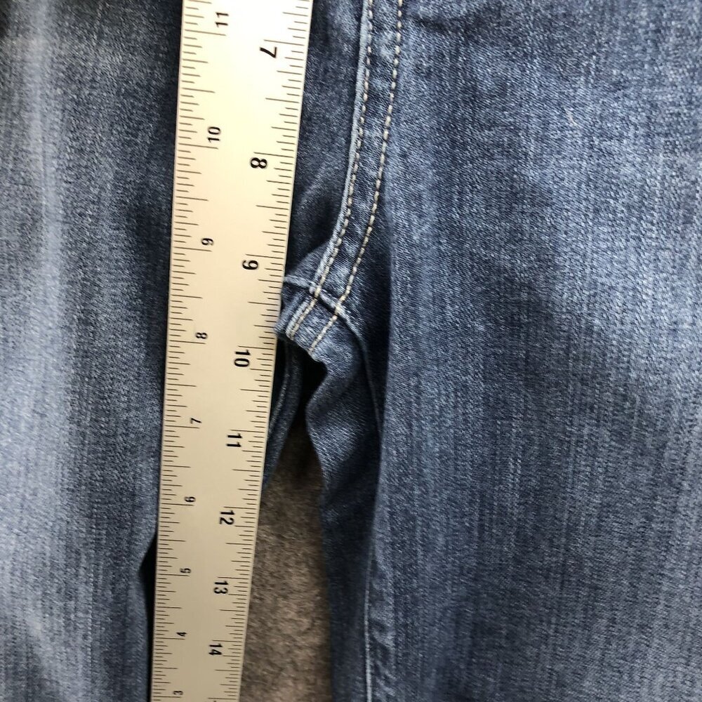 Paige Verdugo Crop Skinny Jeans Womens Size 30 Blue Mid Rise Medium Wash‎ - Picture 8 of 10